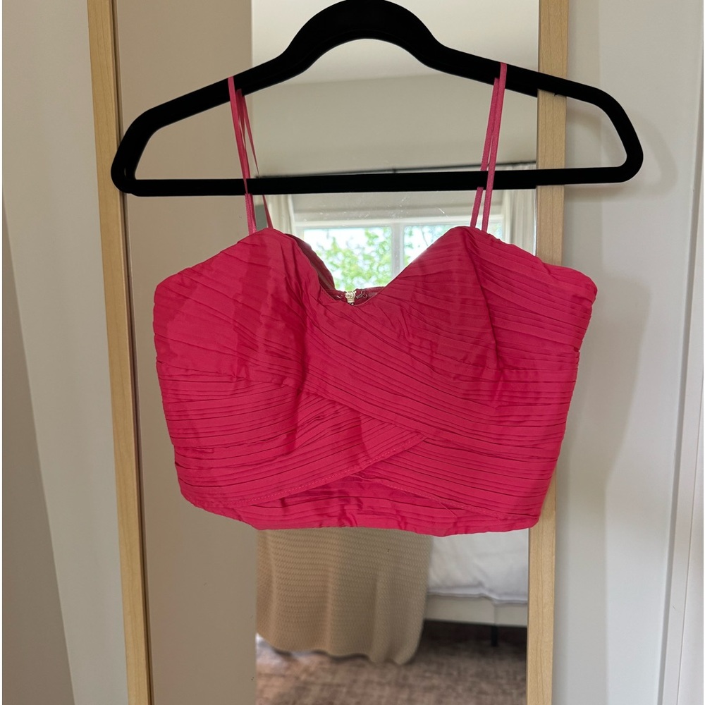 Strapless Crop Top
